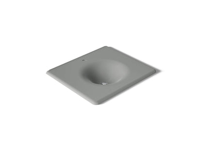 KOHLER Iron/Impressions 25" Enameled cast iron vanity top with integrated round sink