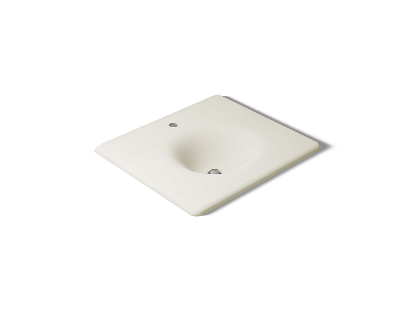 KOHLER Iron/Impressions 25" Enameled cast iron vanity top with integrated round sink