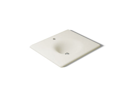 KOHLER Iron/Impressions 25" Enameled cast iron vanity top with integrated round sink