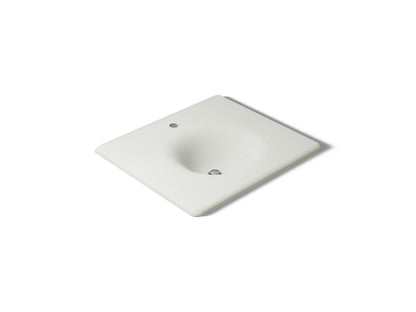 KOHLER Iron/Impressions 25" Enameled cast iron vanity top with integrated round sink