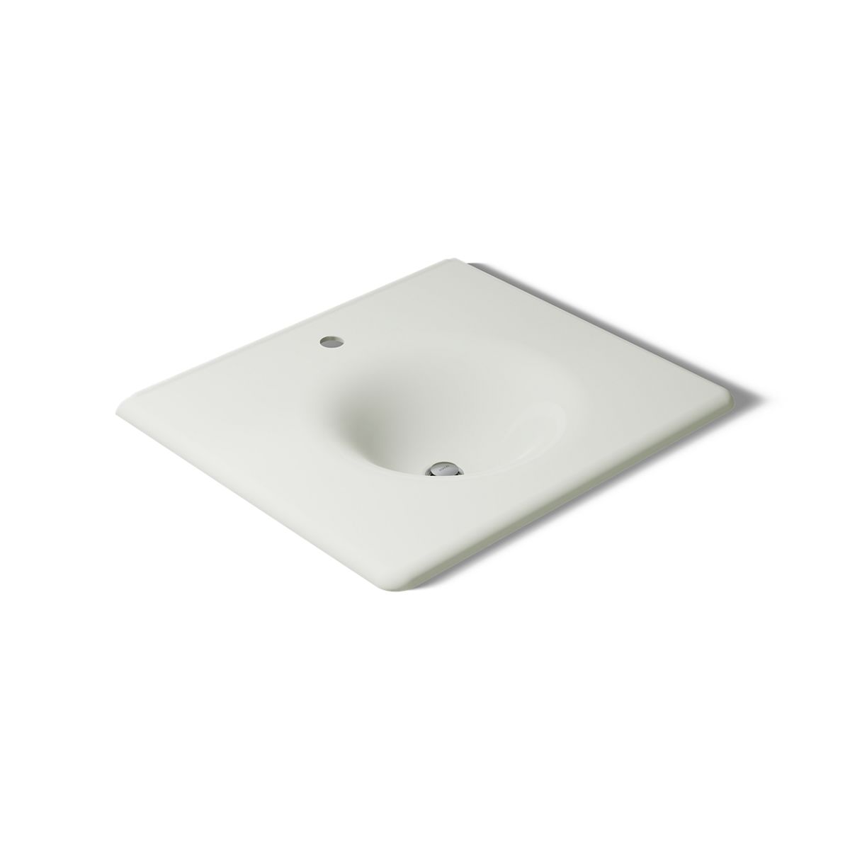 KOHLER Iron/Impressions 25" Enameled cast iron vanity top with integrated round sink