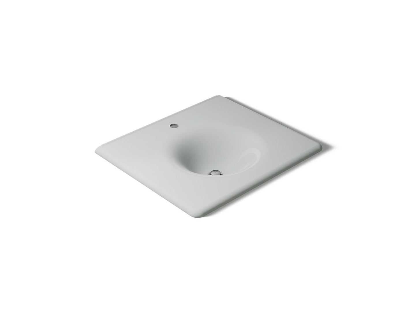 KOHLER Iron/Impressions 25" Enameled cast iron vanity top with integrated round sink