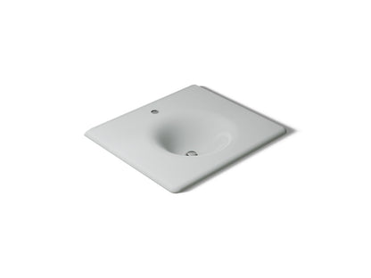 KOHLER Iron/Impressions 25" Enameled cast iron vanity top with integrated round sink