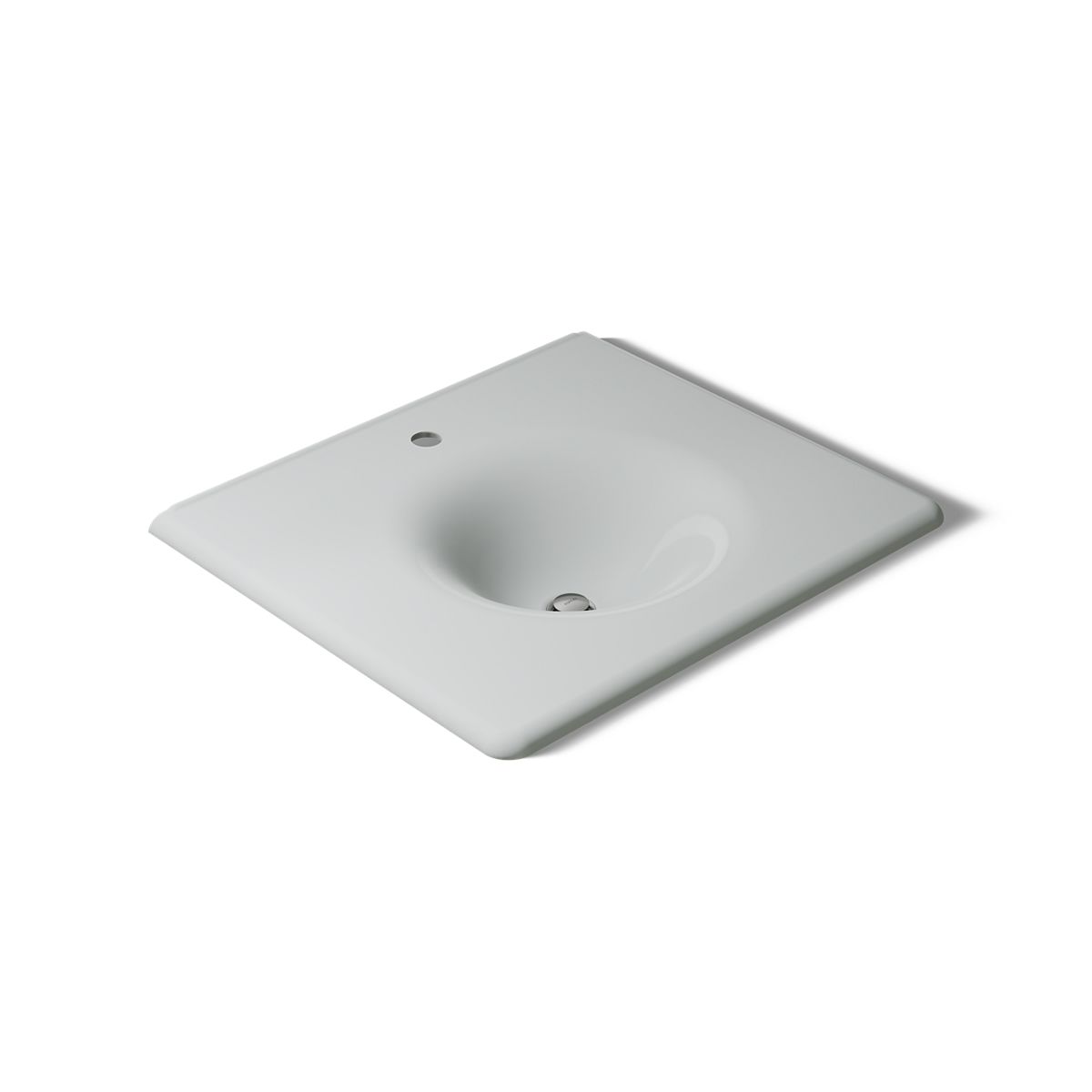 KOHLER Iron/Impressions 25" Enameled cast iron vanity top with integrated round sink