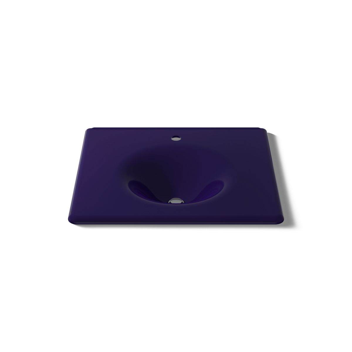 KOHLER Iron/Impressions 25" Enameled cast iron vanity top with integrated round sink