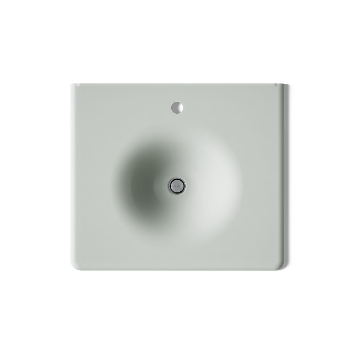 KOHLER Iron/Impressions 25" Enameled cast iron vanity top with integrated round sink