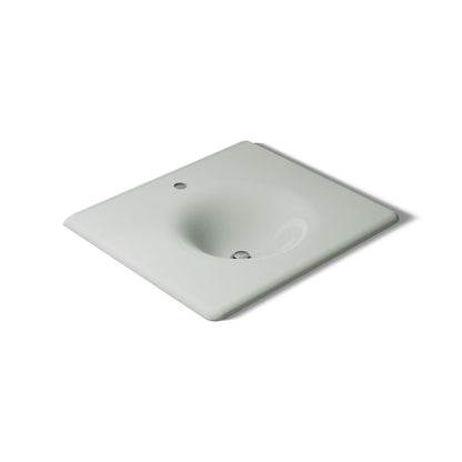KOHLER Iron/Impressions 25" Enameled cast iron vanity top with integrated round sink