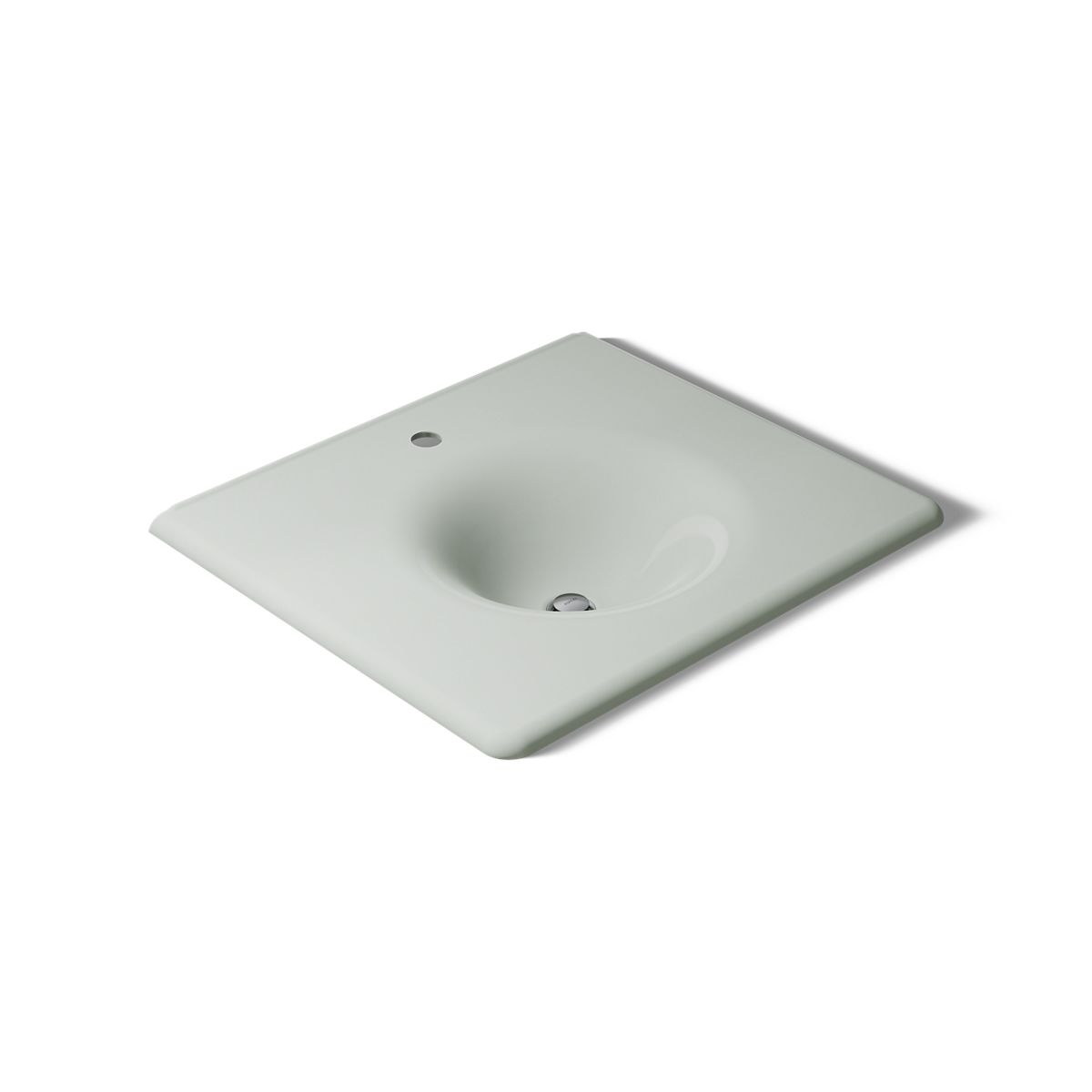 KOHLER Iron/Impressions 25" Enameled cast iron vanity top with integrated round sink