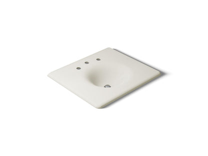 KOHLER Iron/Impressions 25" Enameled cast iron vanity top with integrated round sink