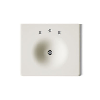KOHLER Iron/Impressions 25" Enameled cast iron vanity top with integrated round sink