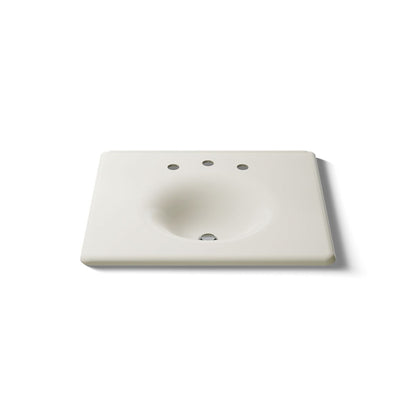 KOHLER Iron/Impressions 25" Enameled cast iron vanity top with integrated round sink