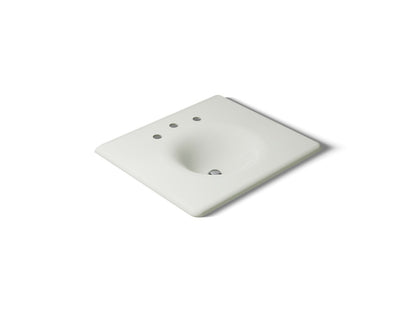 KOHLER Iron/Impressions 25" Enameled cast iron vanity top with integrated round sink