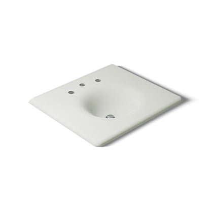 KOHLER Iron/Impressions 25" Enameled cast iron vanity top with integrated round sink