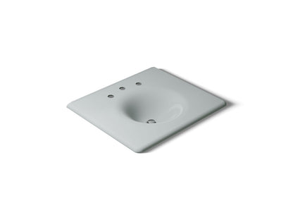 KOHLER Iron/Impressions 25" Enameled cast iron vanity top with integrated round sink