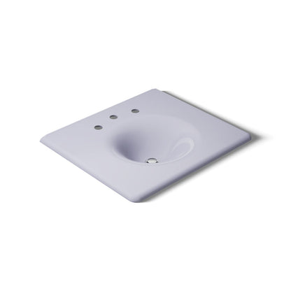 KOHLER Iron/Impressions 25" Enameled cast iron vanity top with integrated round sink