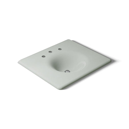 KOHLER Iron/Impressions 25" Enameled cast iron vanity top with integrated round sink