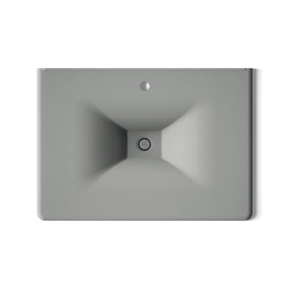 KOHLER Iron/Impressions 31" Enameled cast iron vanity top with integrated rectangular sink
