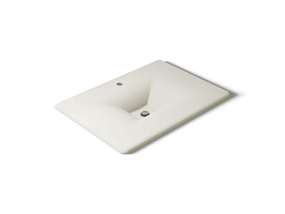 KOHLER Iron/Impressions 31" Enameled cast iron vanity top with integrated rectangular sink