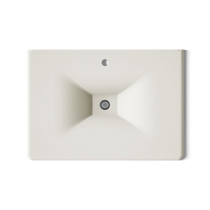 KOHLER Iron/Impressions 31" Enameled cast iron vanity top with integrated rectangular sink