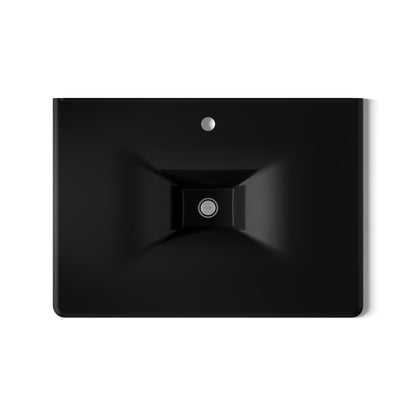 KOHLER Iron/Impressions 31" Enameled cast iron vanity top with integrated rectangular sink