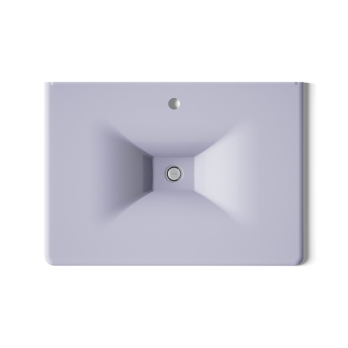 KOHLER Iron/Impressions 31" Enameled cast iron vanity top with integrated rectangular sink