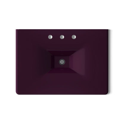 KOHLER Iron/Impressions 31" Enameled cast iron vanity top with integrated rectangular sink