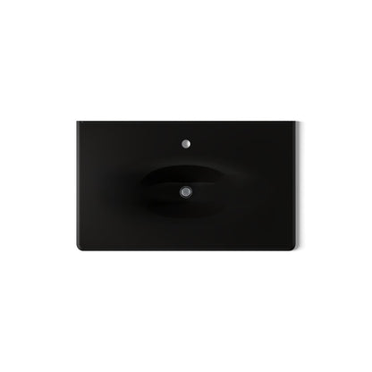 KOHLER Iron/Impressions 37" Enameled cast iron vanity top with integrated oval sink