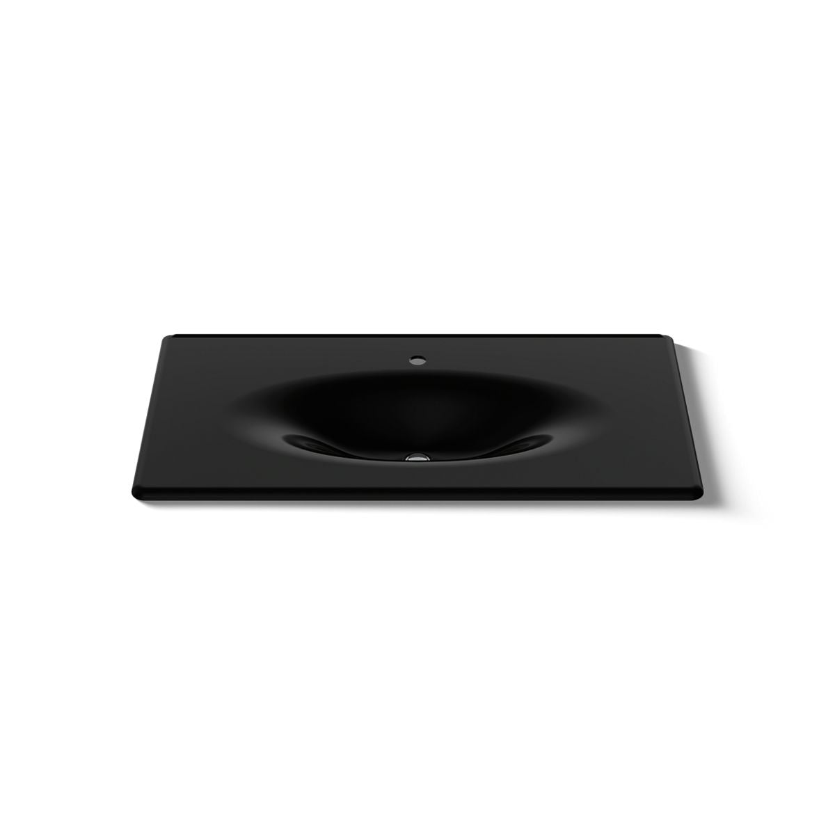 KOHLER Iron/Impressions 43" Enameled cast iron vanity top with integrated oval sink
