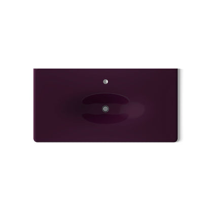 KOHLER Iron/Impressions 43" Enameled cast iron vanity top with integrated oval sink