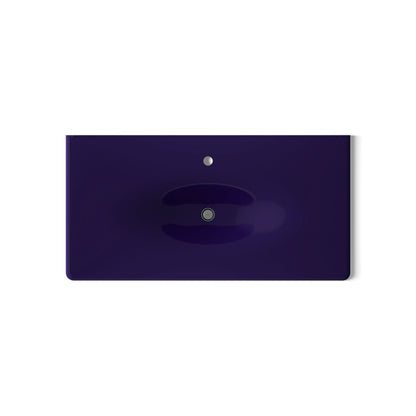 KOHLER Iron/Impressions 43" Enameled cast iron vanity top with integrated oval sink