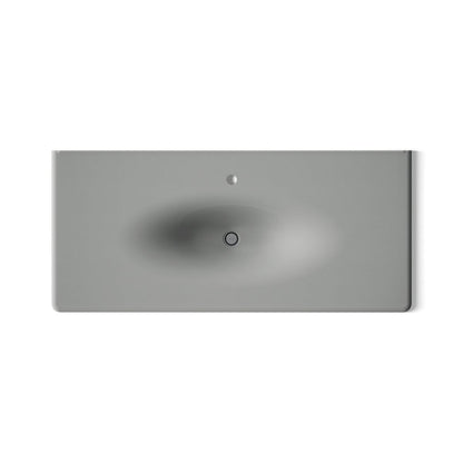 KOHLER Iron/Impressions 49" Enameled cast iron vanity top with integrated oval sink