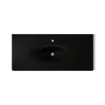 KOHLER Iron/Impressions 49" Enameled cast iron vanity top with integrated oval sink
