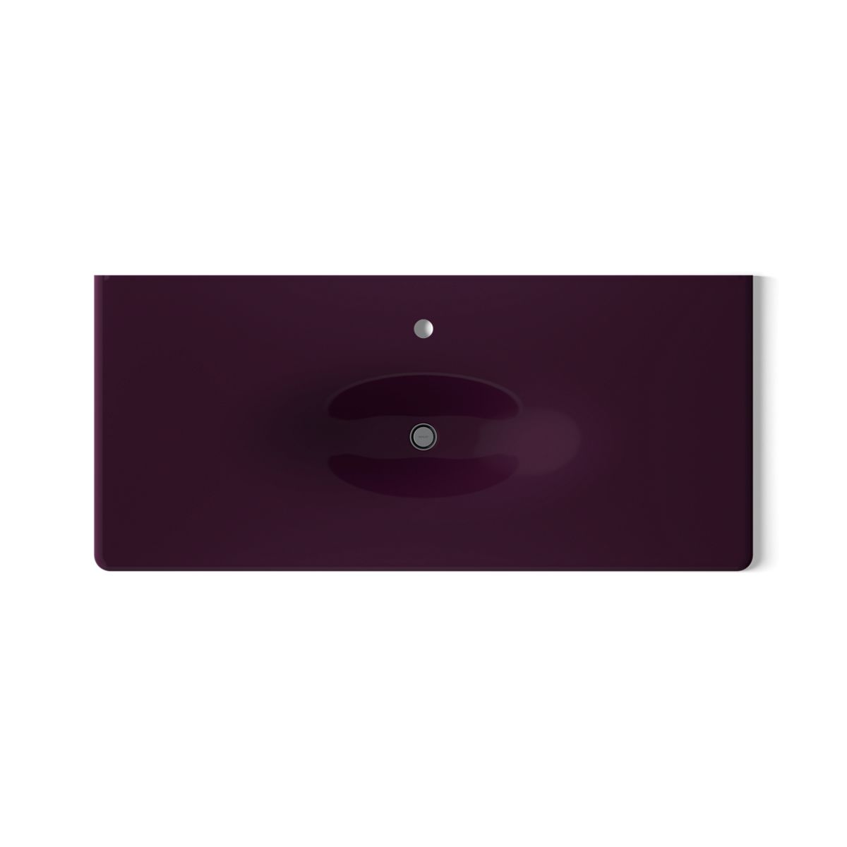 KOHLER Iron/Impressions 49" Enameled cast iron vanity top with integrated oval sink