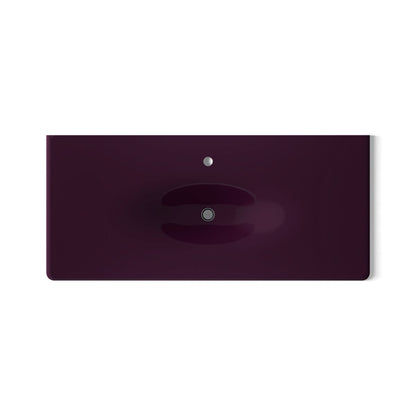 KOHLER Iron/Impressions 49" Enameled cast iron vanity top with integrated oval sink