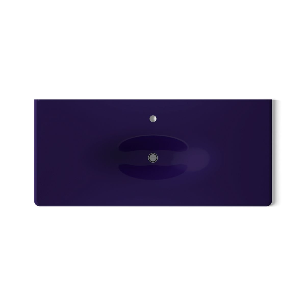 KOHLER Iron/Impressions 49" Enameled cast iron vanity top with integrated oval sink