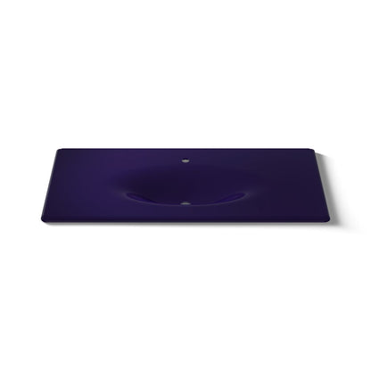 KOHLER Iron/Impressions 49" Enameled cast iron vanity top with integrated oval sink