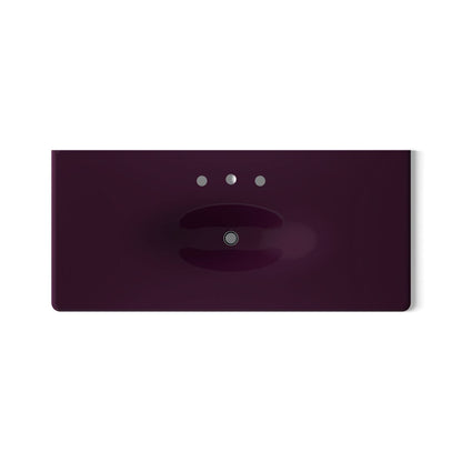 KOHLER Iron/Impressions 49" Enameled cast iron vanity top with integrated oval sink