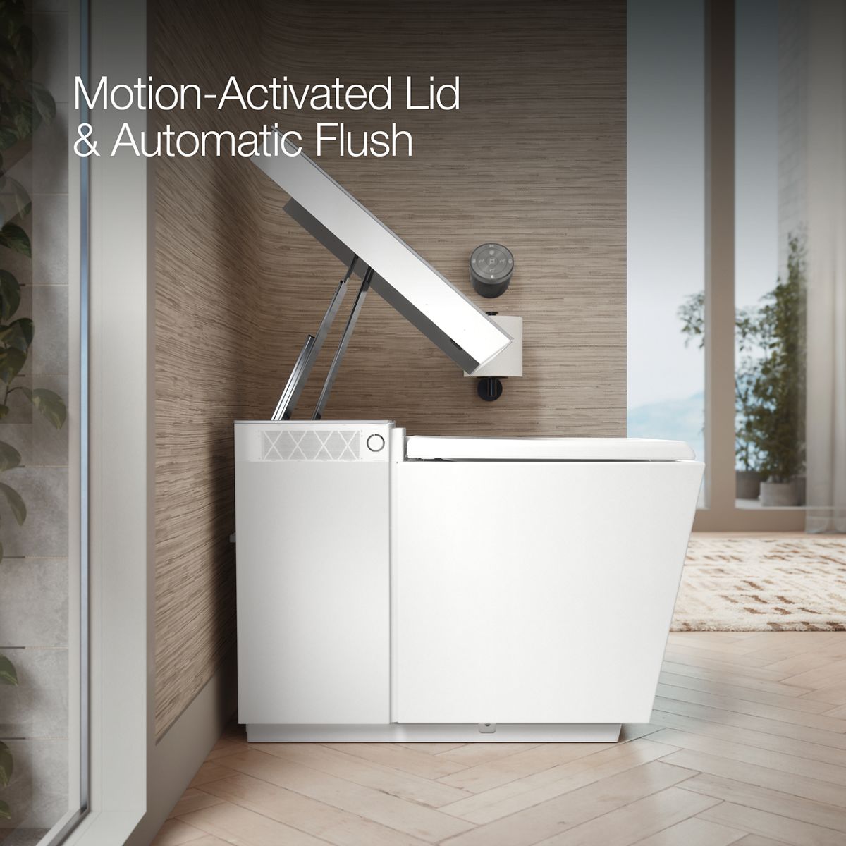 KOHLER K-30754-PA Numi 2.0 One-piece elongated smart toilet, dual-flush