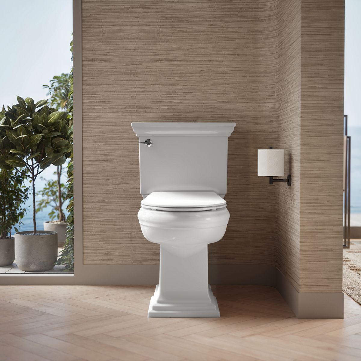 KOHLER K-30780 Carbyne Quiet-Close elongated toilet seat