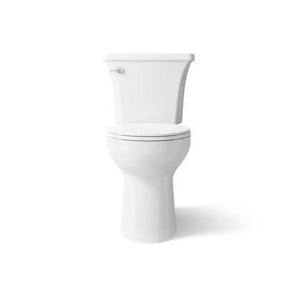 KOHLER K-31096 Highline Arc The Complete Solution® Two-piece Elongated Toilet, 1.28 GPF, White - Detail image of a product fe