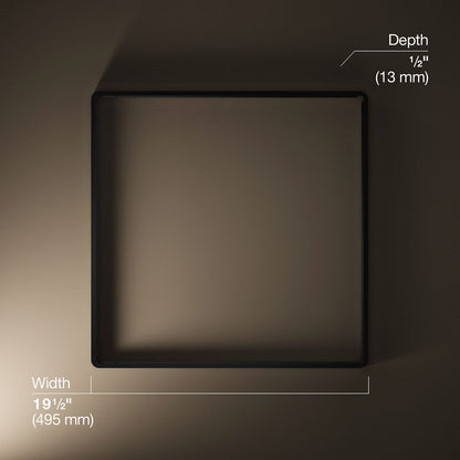 KOHLER Real Rain Overhead panel trim