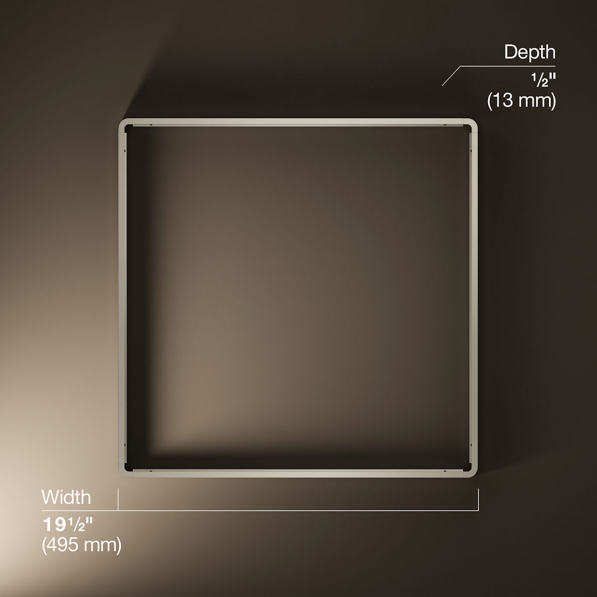 KOHLER Real Rain Overhead panel trim