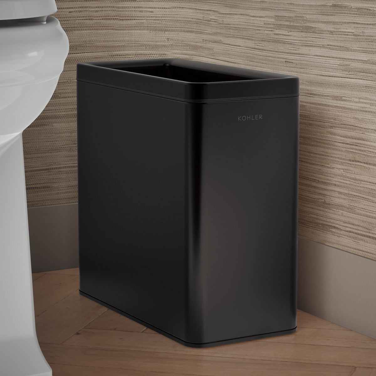 KOHLER K-31313 12-liter open-top trash can