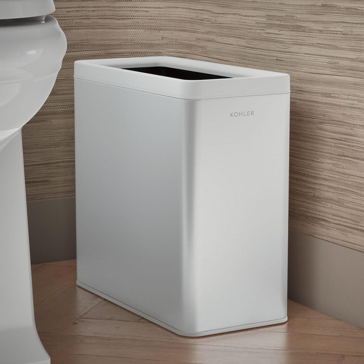 KOHLER K-31313 12-liter open-top trash can