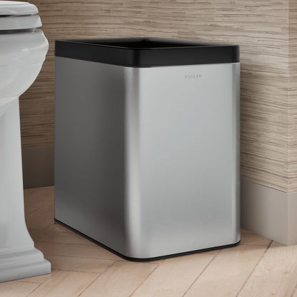 KOHLER K-31314 25-liter open-top trash can