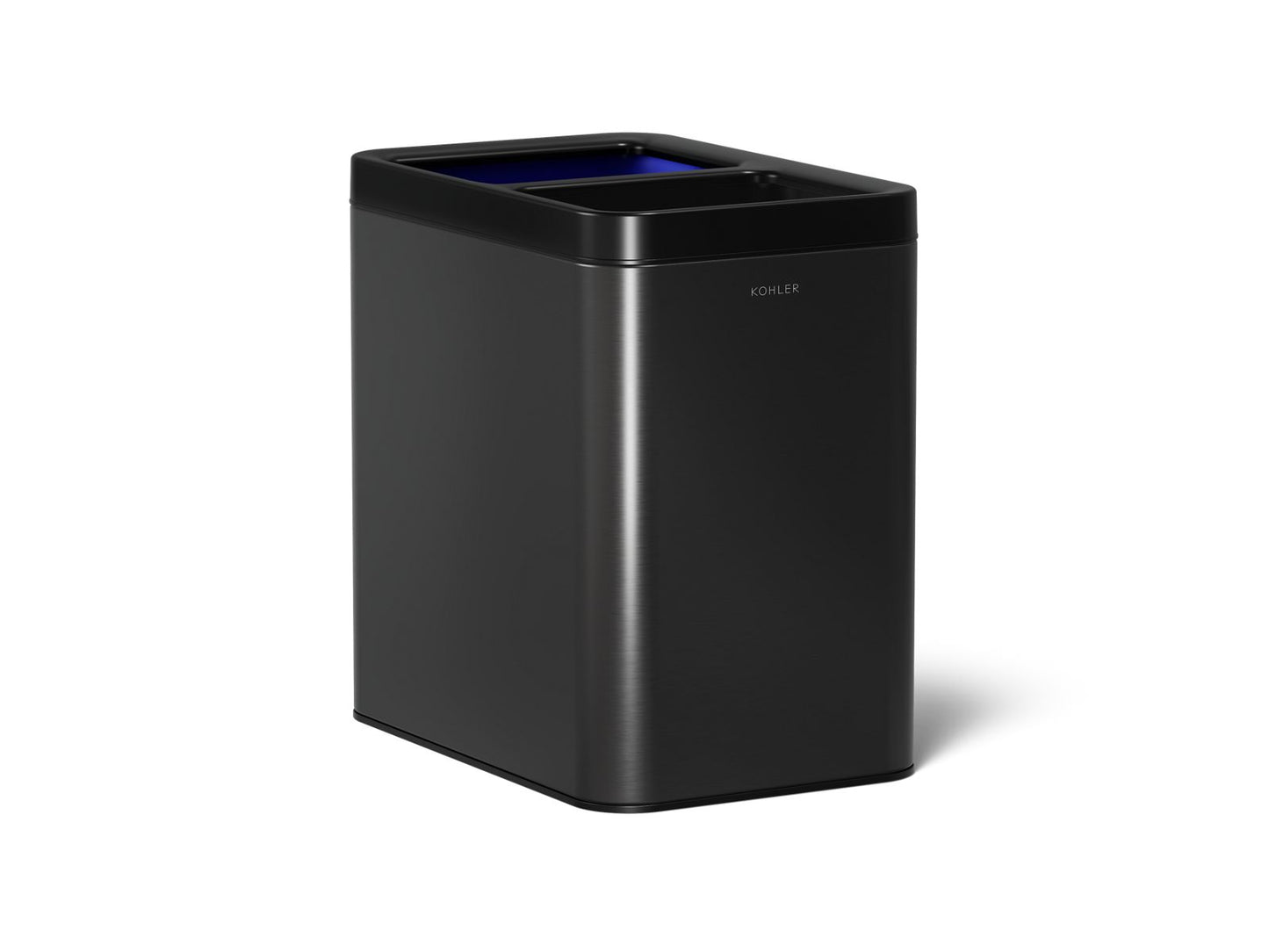 KOHLER K-31315 22-liter dual-compartment open-top trash can