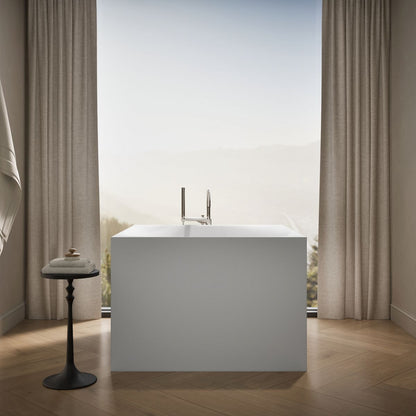 KOHLER K-31404-PF Stillness Smart Soak 46" x 46" freestanding bath