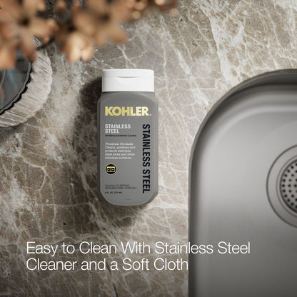 KOHLER K-3150 Undertone 31" undermount double-bowl kitchen sink
