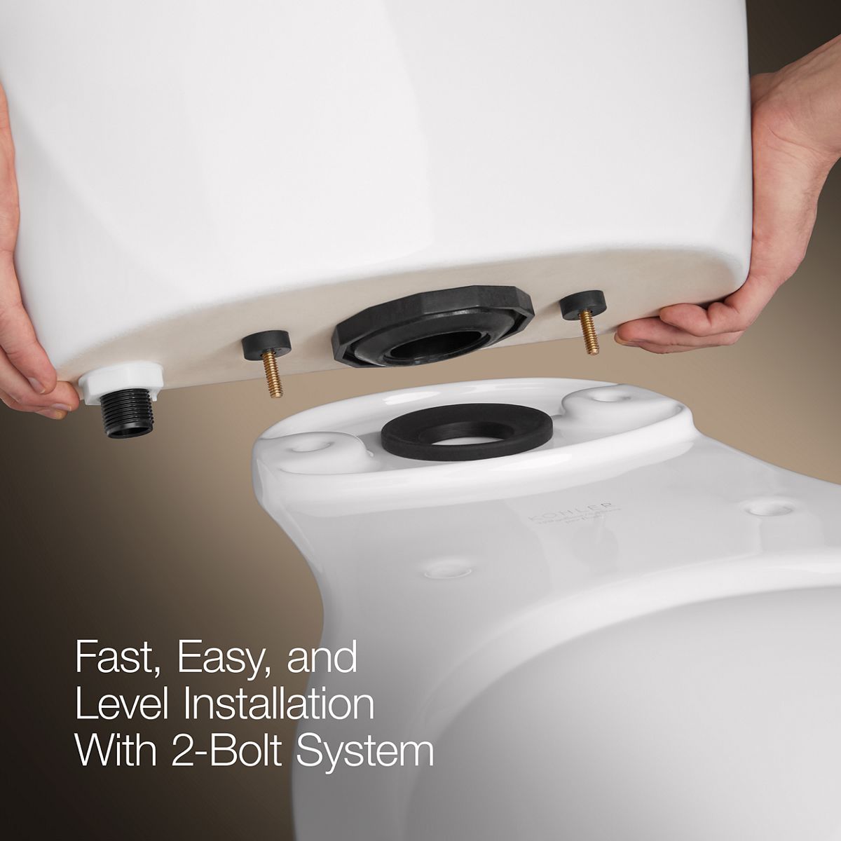 KOHLER K-31615 Cimarron Toilet tank, 1.28 gpf