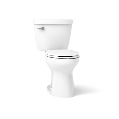 KOHLER K-31620-RA Cimarron ComForteeight Two-piece elongated 1.6 gpf chair-height toilet